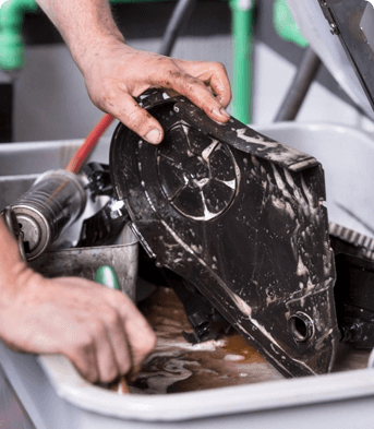 spray degreasing